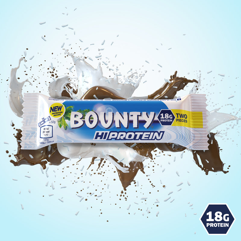 Bounty Hi Protein Peanut mit 18g Protein!