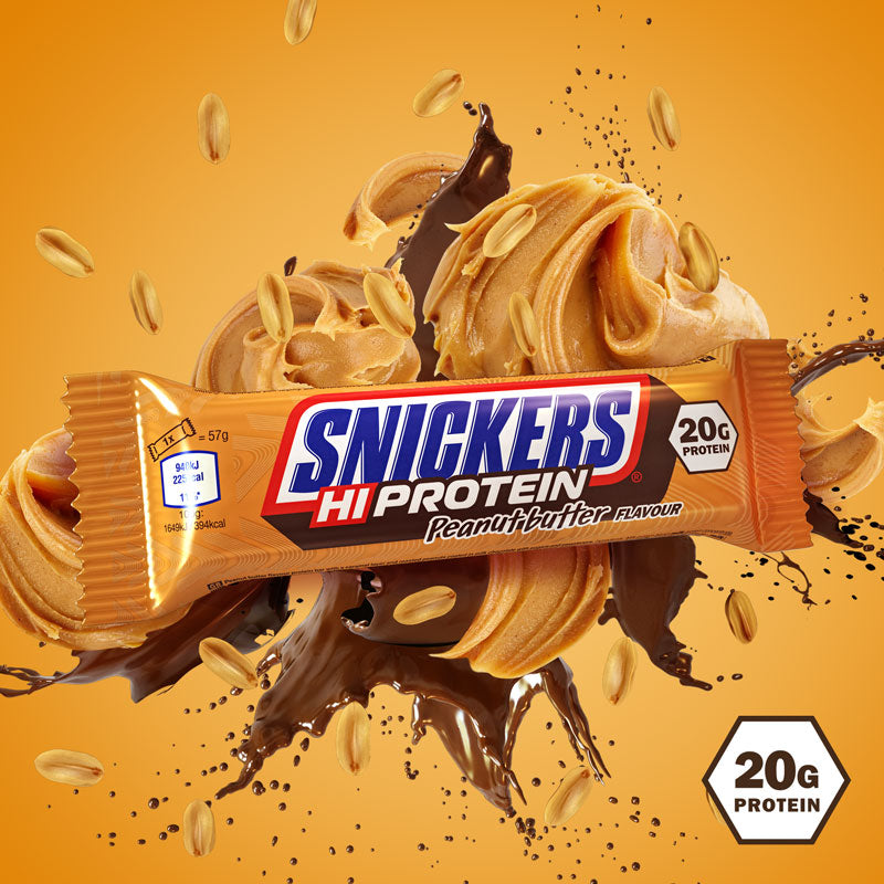 Snickers Hi Protein Peanut Butter mit 20g Protein!